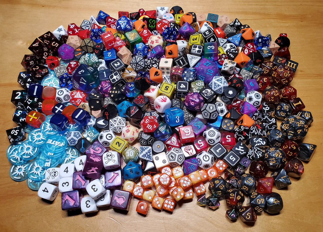 A small selection of my dice collection