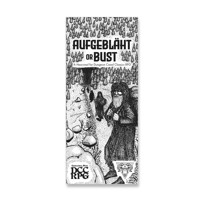 Aufgebläht or Bust DCCRPG Pamphlet Print + PDF