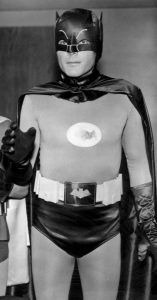 Adam West as Batman from the Batman TV Series